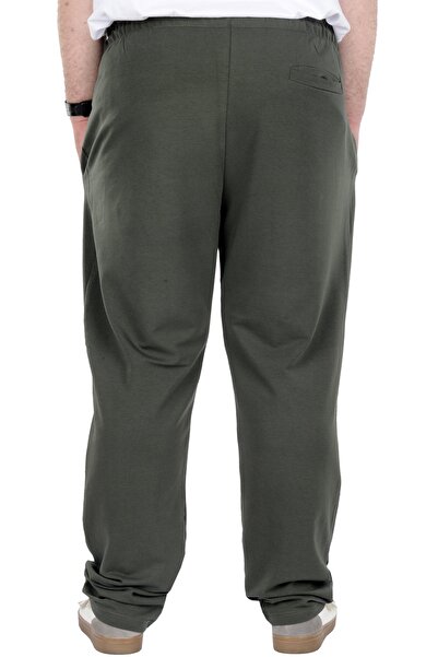 ModeXL Mode XL - Ανδρικό φούτερ χακί μεγάλου μεγέθους Classic 2 IP 11100