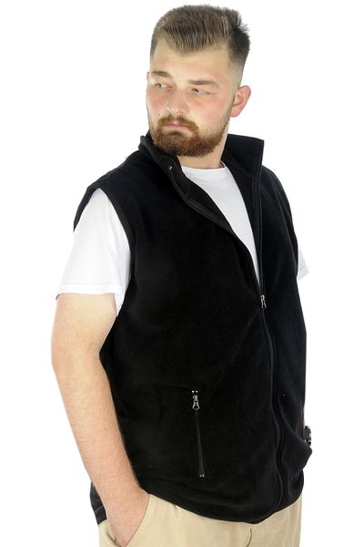 ModeXL Γιλέκο plus size - Μαύρο - Μακρύ