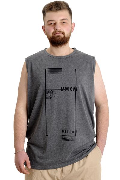 ModeXL حذاء رياضي رجالي مقاس كبير من Mode Xl Detro 23007 أنثراملانج