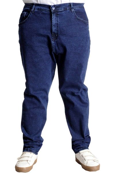 ModeXL Men's Blue Jeans - Plus Size, Paris Star 23908