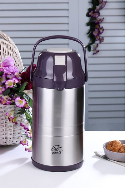Cooker 2008 3.5 L Steel Thermos with Pump