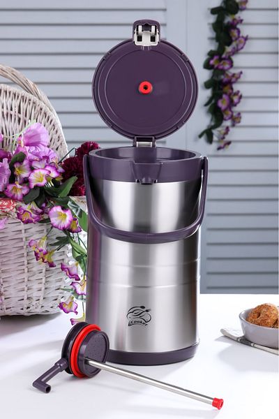 Cooker 2008 3.5 L Steel Thermos with Pump