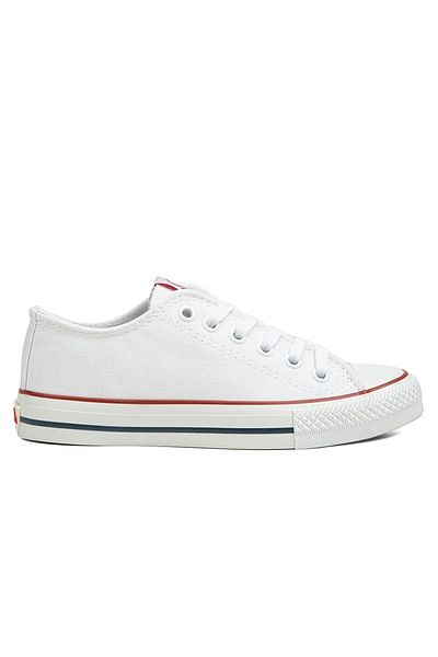 Benetton ® |   Bn-90196 - 3374 Λευκό - Γυναικεία αθλητικά παπούτσια