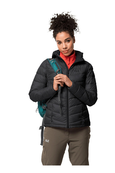 Jack Wolfskin Helium Kadın Siyah Mont