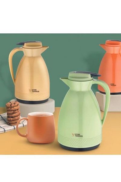 Karçiçeği Home Star Glass Thermos