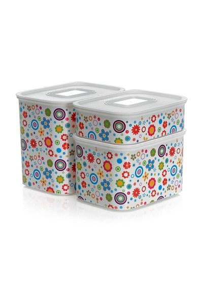 Tupperware Flower Water Storage Container Set of 3