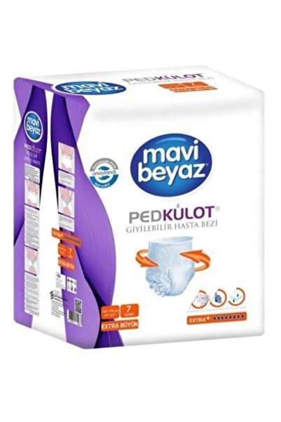 Mavi beyaz Emici Külot Xl 7 Li