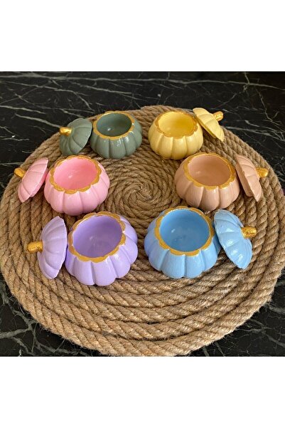 MRN DESIGN HOME 6 Lı Mini Bal Kabağı Sunumluk