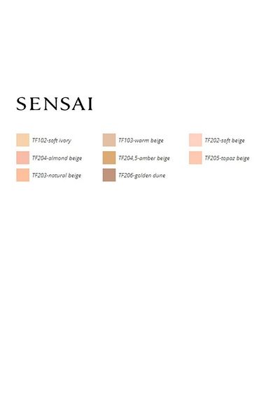 Sensai لمسة نهائية كاملة (إعادة التعبئة) SPF10 TF204 باللون البيج اللوزي