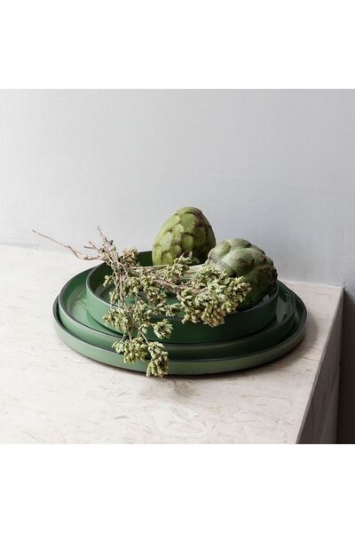 REVOL Caractere Yeşil Servis Tabağı 30 Cm