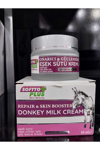 Softto Plus 50ml Capacity Donkey Milk Cream - Repair & Skin Booster