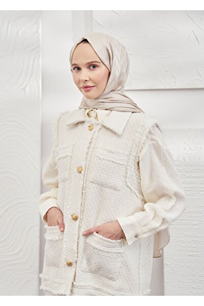 ARMANDA İtalyan Jakar Zigzag Desen Şal - İpeksi Jakar Şal