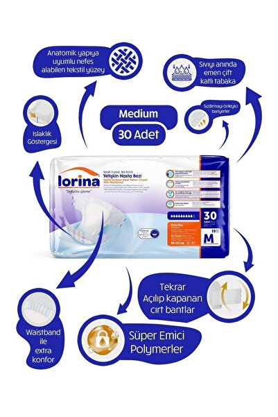 LORİNA Bel Bantlı M 30’lu