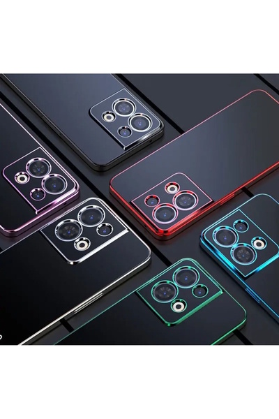 m.tk moveteck Xiaomi Redmi Note 13 Pro 4g Case Full Camera Protection Metallic Shiny Color Edge Soft Silicone
