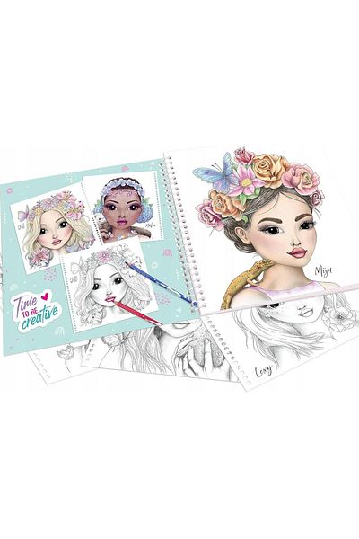Top Model Design Book - Hair Decoration