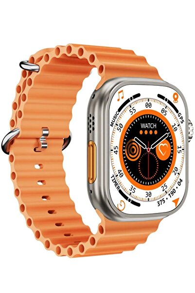 TEKNOHANE Gri Ultra 2 Watch 9 Pro Plus Max Akıllı Saat Ultra Android & Ios Uyumlu Akıllı Saat