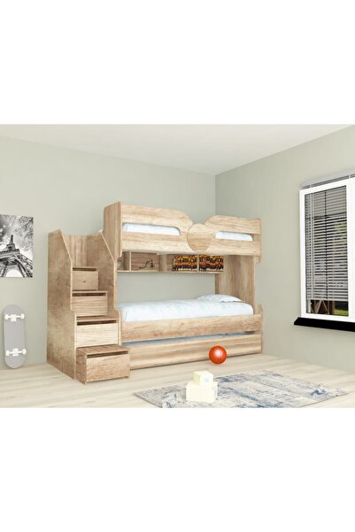 MODULEROF Ranza Mdf Alaska Çekmeceli 2024 1.kalite 150kg Taşır.