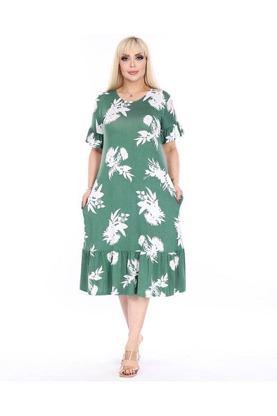 ZTO WOMEN'S SLEEVES SKIRT Ruffle Detail DRESS