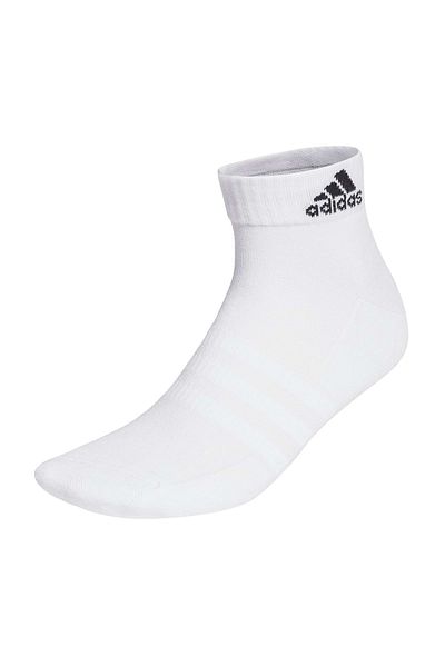 adidas Unisex Quarter Socken, 6er Pack - Cushioned Sportswear Ankle, Logo, gepolstert, einfarbig