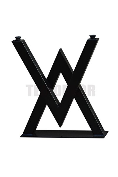 Tem Dekor Vakko Bank Ve Sehpa Ayakları. Metal Ayaklar Yukseklik 42 Cm Genişli...