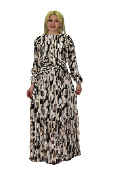 Nazal Rochie cu dungi pentru femei cu imprimeu - BGL-ST03515