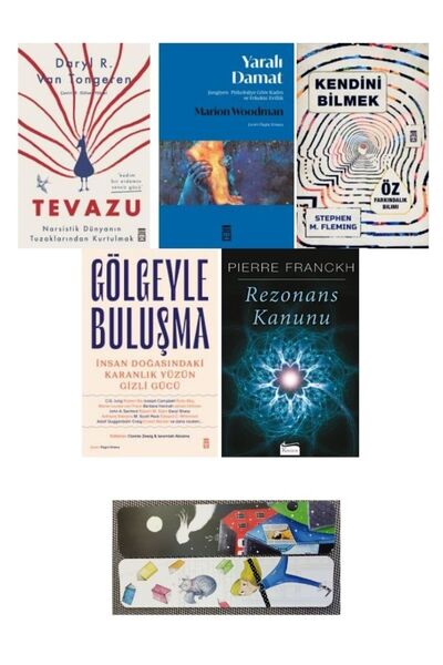 Timaş Yayınları Psikoloji-Tevazu-Yaralı-Damat-Kendini-Bilmek-Gölgeyle-Buluşma...