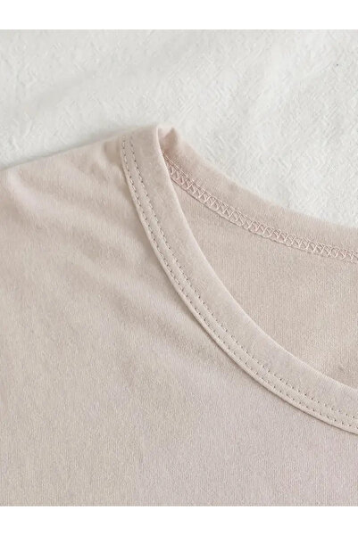 EFFRENATU Tricou fermecător cu imprimeu la modă de mărime mare