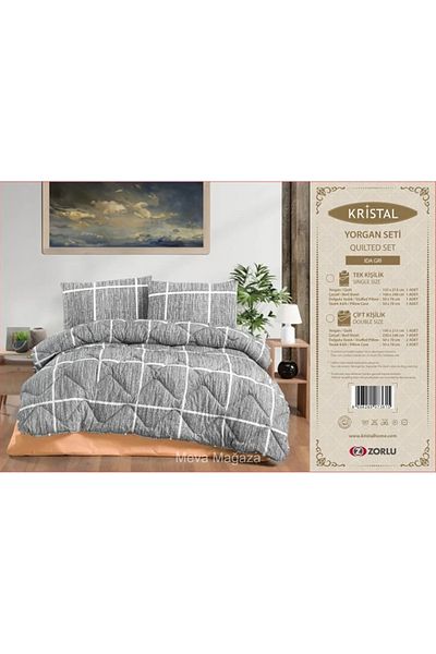 mevababy Terry Cotton Double Sleeping Quilt Set - Stylish and Comfortable Quality Pillow