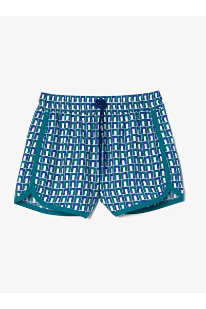 Lacoste Graphic Print Short Draped Bermuda Shorts