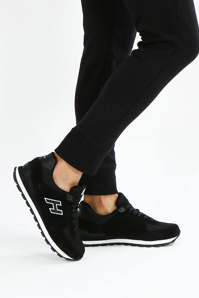 Hammer Jack Pantofi unisex din piele naturală negru alb - pantofi sport casual