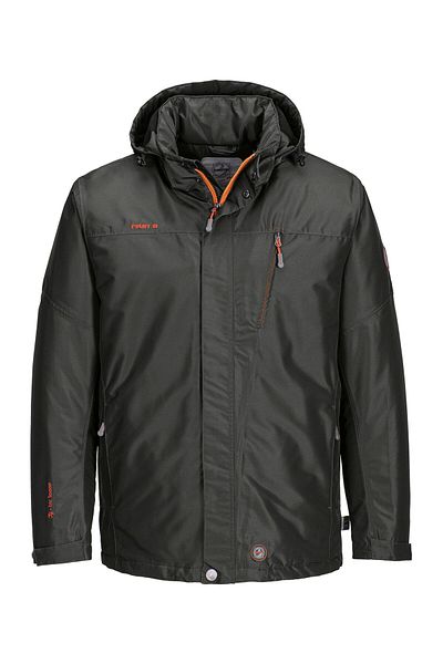 First B Askam Funktionsjacke - Regenjacke, Outdoorjacke, Übergangsjacke, wasserdicht, Fleece-Futter