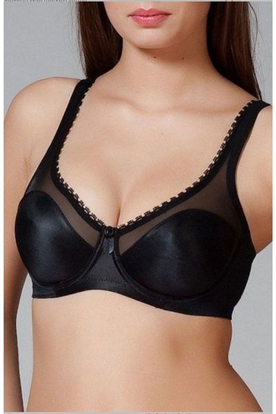 Yeni İnci Black Trendless Underwire Reducing Bra - Women's Underwear Gathering