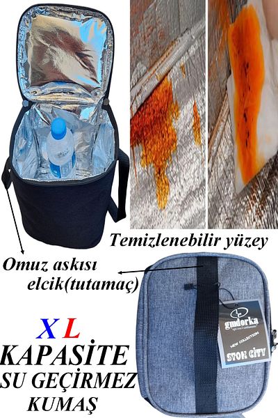 Stok CITY Ζεστή κρύα συντήρηση έως και 8 ώρες - Τσάντα παραλίας, φαγητού και αναψυκτικών