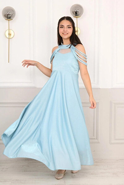 Wild Flower Rochie de seară din satin elegantă și confortabilă pentru fetiță - tăiată în linie A, bal de absolvire spectaculos, rochie de nuntă