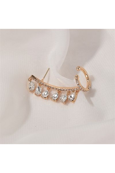 So Much Accesories So-much Women's Zircon Stone Copper Earrings-6