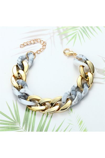 So Much Accesories So-Much 2022 Season Women's Thick Style Chain Bracelet-2