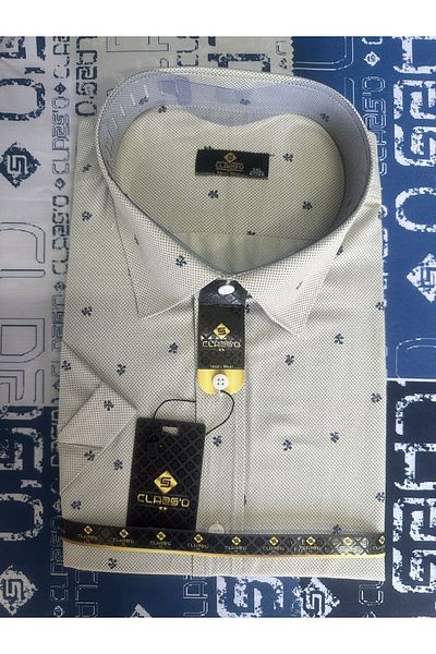 CLASSO Battal Size Short Sleeve Shirt