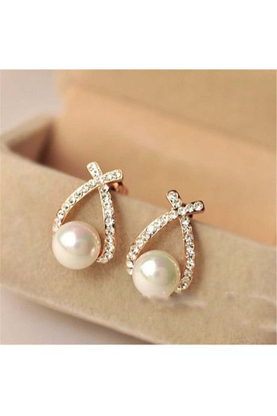 So Much Accesories So-much Elegant Pearl and Jewelled Earrings-9