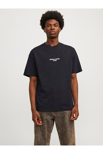 Jack & Jones Men's Oversize Back Printed T-shirt -12256289
