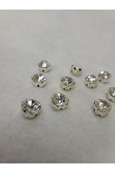 hobiciyim Beyoğlu Taşı- Ss Taş  10 adet 1cm - Elbise Süsleme - Süsleme- Boncuk