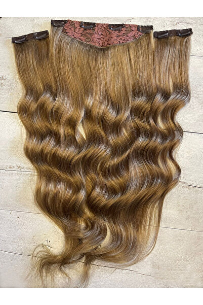 Suzan Peruk Yarımay+2 yan çıtçıt Doğal saç Her işlem yapılabilir Suzan peruk ...