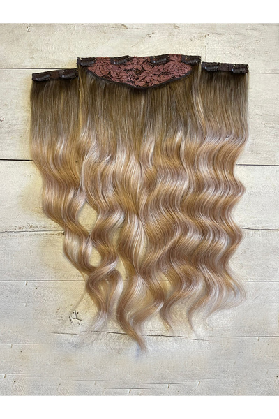 Suzan Peruk Yarımay+2 yan çıtçıt Doğal saç Her işlem yapılabilir Suzan peruk ...