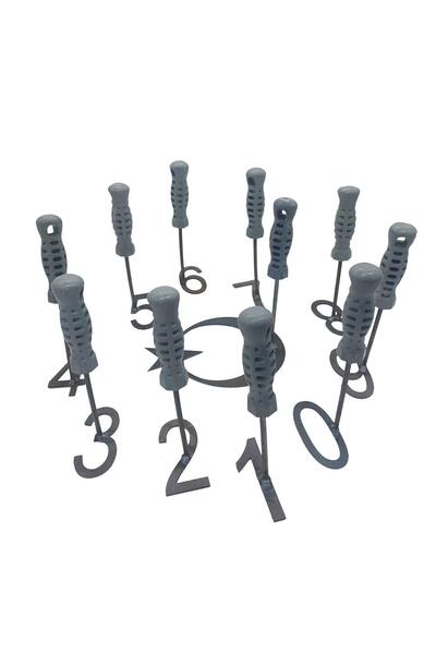 Farmena Ay Yıldızlı Küçükbaş Kuzu Oğlak Numara Damga Seti