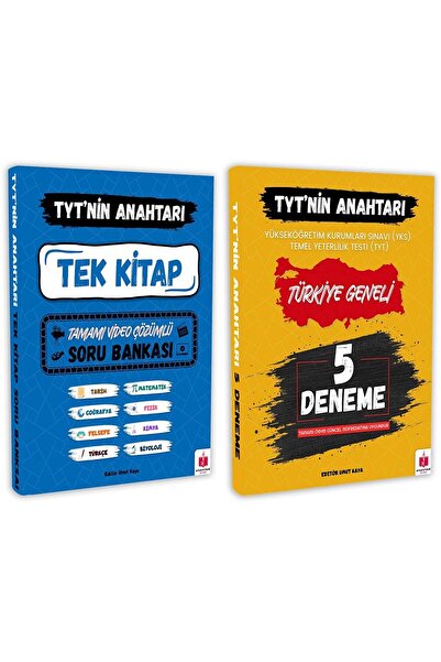 Anahtar Kitap 2026 Tyt'nin Anahtarı Efsane 2'li Tüm Dersler Video Çözümlü Sor...