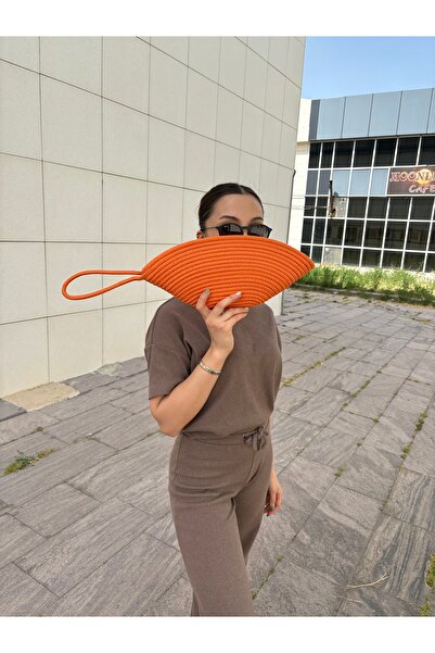 MaVaux Straw Jute Moss Vegan Clutch Bag - Zipped