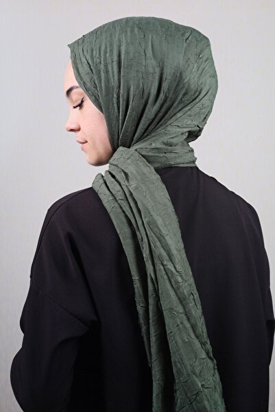 Bonjela شال من الخيزران بلون سادة - نمط-03 - لون-25-92