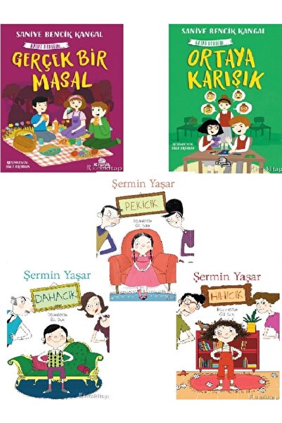 Kronik Kitap Gerçek Bir Masal-Ortaya Karışık-Pekicik-Dahacık-Hıhıcık-Şermin Y...