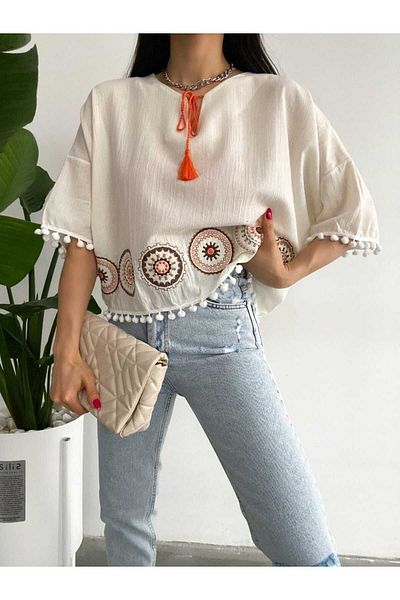 pier moda ΓΥΝΑΙΚΕΙΑ ΚΕΝΤΗΤΗ ΦΟΥΝΤΕΣ ΜΠΛΟΥΖ - ΜΟΤΥΡΟΣ ΚΥΚΛΟΣ MOL