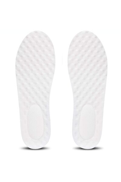 Palwin Anatomik Rahat/konforlu Ayakkabı Tabanlığı, Beyaz Sporcu Tabanlığı/1 Çift