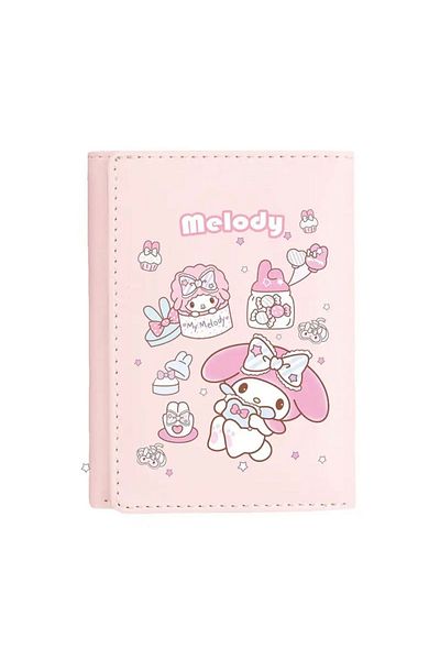 synshop Sanrio Kuromi Cinnamoroll My Melody Melody Pochacco Leather Wallet Card Holder Gift